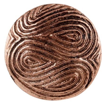 Press Plate Compact Antique Copper Aluminium Cabinet Knob